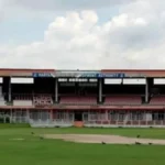 राजा नाहर सिंह स्टेडियम के निर्माण कार्य में गड़बड़ी आई सामने, ठेकेदार के खिलाफ जांच के आदेश