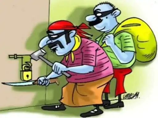 फरीदाबाद में बिजनेसमैन के घर चोरी:कैश और सोने के जेवर ले गए चोर, ट्रिप पर गया था नाइजीरिया