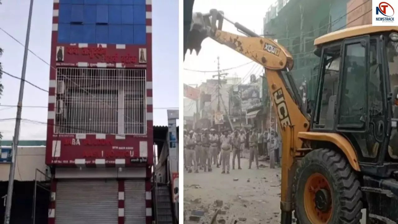 UP: धर्मांतरण के आरोपी छांगुर के भतीजे सबरोज का ठिकाना भी तबाह, बुलडोजर ने ढहा दिया