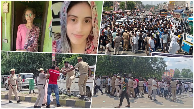 मनीषा के मर्डर के बाद उबला हरियाणा: सड़क पर उतरे लोग, हाईवे किया जाम; CBI करेगी जांच, CM ने देर रात किया एलान
