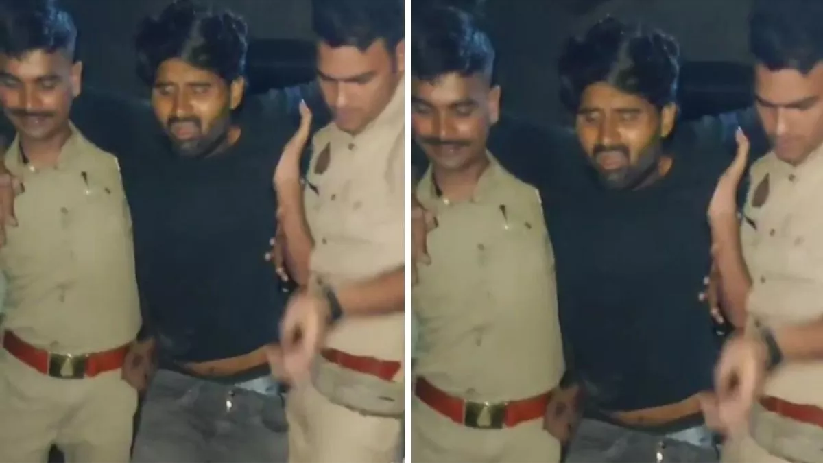 प्रयागराज मुठभेड़ में एक बदमाश घायल समेत तीन गिरफ्तार, चेन छिनैती की वारदात को देते थे अंजाम