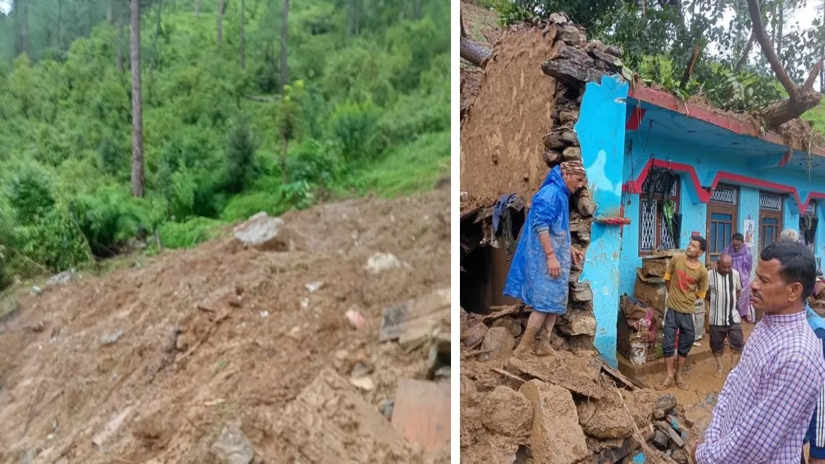 उत्तराखंड में भारी वर्षा का कहर, तीन जिलों में बादल फटने से 8 लोगों की मौत और कई लापता