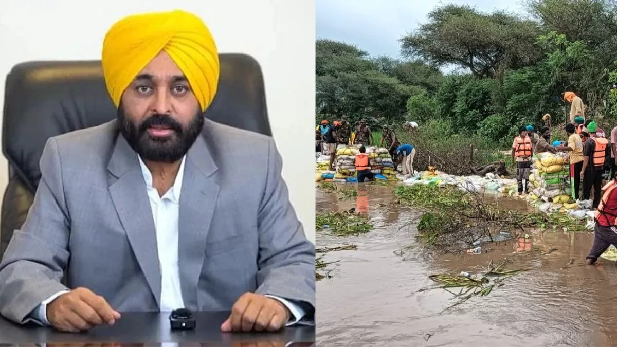 पंजाब आपदा प्रभावित राज्य घोषित, लाखों एकड़ खेती तबाह; बाढ़ की चपेट में 1400 से अधिक गांव